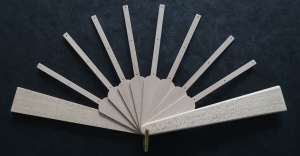 Fan Sticks To Fit Springett Mini Patterns A,B and D with Light Guard Sticks